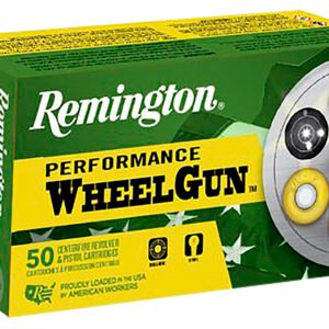 Remington Performance Wheel Gun Ammo 38 Spl. 158 gr. Lead SWC 50 rd.