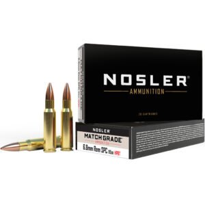 Nosler Match Grade Rifle Ammunition 6.8mm SPC 115 gr. CC HPBT 20 rd.