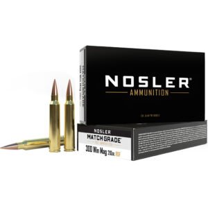 Nosler Match Grade Rifle Ammunition 300 Win. Mag. 210 gr. RDf HPBT 20 rd.