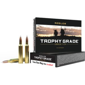 Nosler Trophy Grade Rifle Ammunition 7mm Rem. Mag. 140 gr. AB SP 20 rd.
