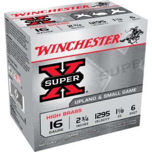 Winchester Super-X High Brass Heavy Game Load 16 ga. 2.75 in. 1 1/8 oz. 6 Shot 25 rd.