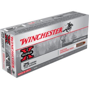 Winchester Super-X Rifle Ammo 25 WSSM 85 gr. Ballistic Silvertip 20 rd.