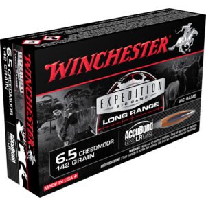 Winchester Expedition Big Game Long Range Ammo 6.5 Creedmoor 142 gr. Accubond LR 20 rd.