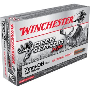Winchester Deer Season XP Rifle Ammo 7mm-08 Rem. 140 gr. Extreme Point Polymer Tip 20rd