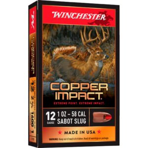 Winchester Copper Impact Slug 12 ga. 2.75in. 1oz Copper Impact Sabot Slug 5rd