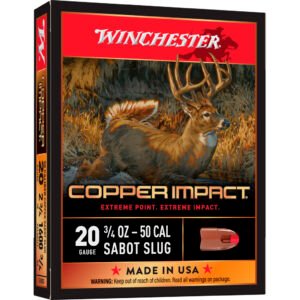 Winchester Deer Season XP Slug 20 ga. 2.75in. 3/4oz. Copper Impact Sabot Slug 5rd