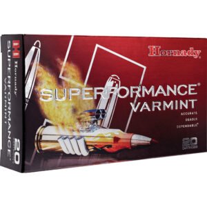 Hornady Superformance Varmint Rifle Ammo 223 Rem. 53 gr. V-Max 20 rd.
