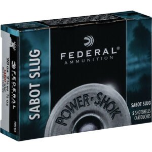 Federal Power-Shok Shotgun Ammo 20 ga. 2.75 in. 7/8 oz. Sabot Slug 5 rd.