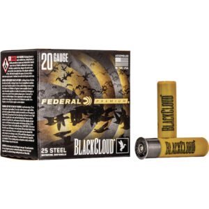Federal Premium Black Cloud Waterfowl Shotgun Ammo 20 ga. 3 in. 1 oz. 2 Shot 25 rd.