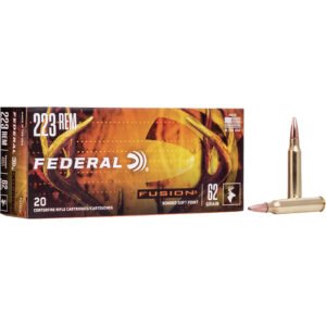 Federal Fusion Rifle Ammo 223 Rem. 62 gr. Fusion 20 rd.