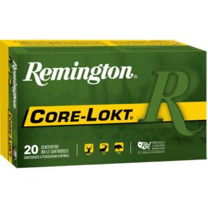 Remington Core-Lokt Centerfire Rifle Ammo 30-06 Sprg. 125 gr. Core-Lokt PSP 20 rd.