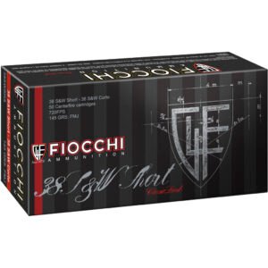 Fiocchi Specialty Centerfire Handgun Ammo 38 S&W Short 145 gr. FMJ 50 rd.