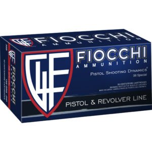Fiocchi Defense Dynamics Centerfire Handgun Ammo 38 Spl. 158 gr. JHP 50 rd.