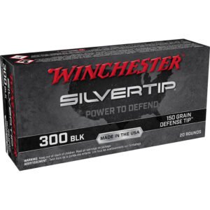 Winchester Silvertip Rifle Ammo 300 Blackout 150 gr. Defense Tip 20 rd.