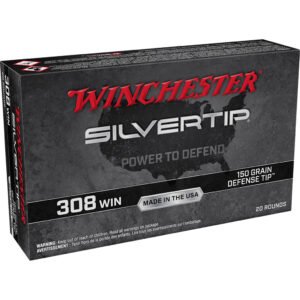 Winchester Silvertip Rifle Ammo 308 Win. 150 gr. Defense Tip 20 rd.