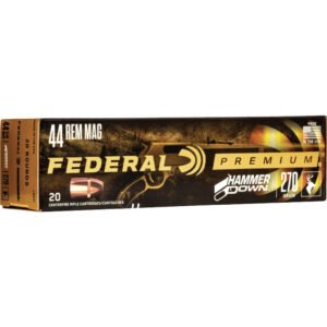 Federal Hammer Down Pistol Ammo 44 Rem. 270 gr. Bonded SP 20 rd.