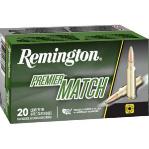 Remington Premier Match Rifle Ammo 6mm Creedmoor 107 gr. Sierra Matchking 20 rd.