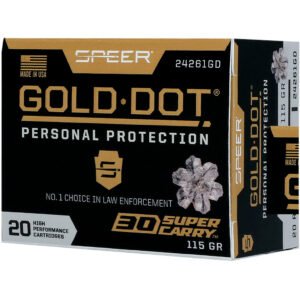 SPR GOLD DOT 30SC 115GR HP 20/200