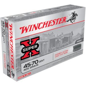 Winchester Super-X Rifle Ammo 45-70 Govt. 405 gr. Cowboy LFN 20 rd.