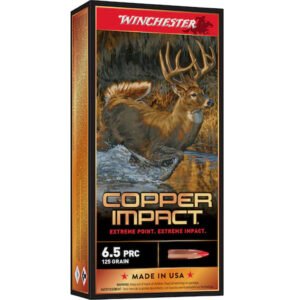 Winchester Copper Impact Rifle Ammo 6.5 PRC 125 gr. Copper Impact LF 20 rd.