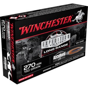 Winchester Expedition Big Game Long Range Ammo 270 Win. 150 gr. Accubond LR 20 rd.