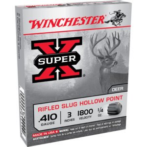Winchester Super-X Load 410 ga. 3 in. 1/4 oz. 5 Shot 5 rd.