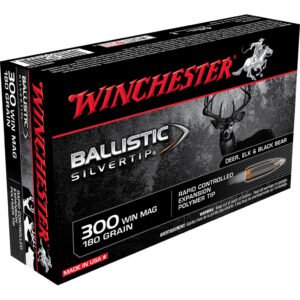 Winchester Ballistic Silvertip Rifle Ammo 300 Win Mag 180 gr. Ballistic Silvertip 20 rd.