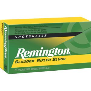 Remington Slugger Rifled Slugs 12 ga. 2.75 in. 1 oz. 1560 fps. Rifled Slug 15 rd.