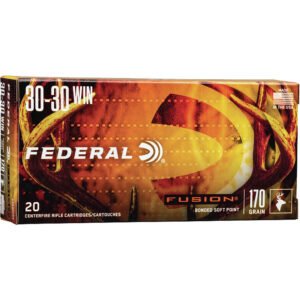 Federal Fusion Rifle Ammo 30-30 Win 130 gr. Fusion Soft Point 20 rd.