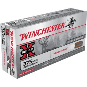 Winchester Super-X Rifle Ammo 375 Win 200 gr. Power-Point 20 rd.