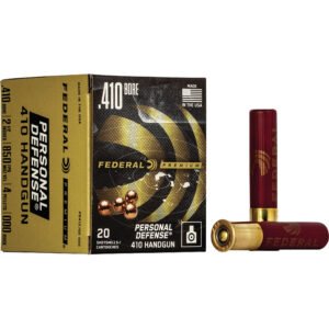 Federal Premium Personal Defense Pistol Ammo 410 ga. 2.5 in. 000 Buck Shot 20 rd.