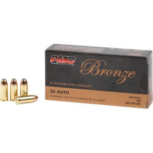 PMC BRNZ 32ACP 60GR JHP 50/1000