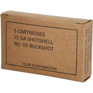 Winchester Military Grade Load 12 ga. 2.75 in. 9 Pellets 00 Buck Shot 5 rd.