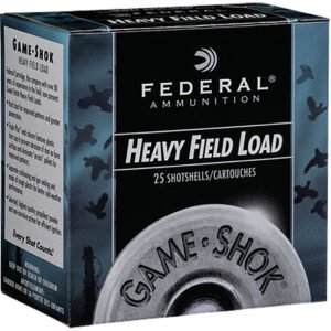 Federal Game-Shok Heavy Field Load 12 Gauge 2.75 in. 1 1/8 oz. 6 Shot 25 rd.