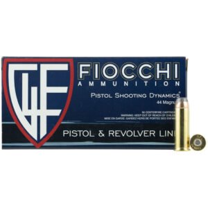 Fiocchi Shooting Dynamics Pistol Ammo 44 Rem Mag 240 gr. Jacketed Soft Point 50 rd.