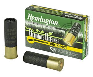 Remington Ultimate Defense Buckshot Loads 12 ga. 3 in. 15 Pellet 00 Buck 5 rd.