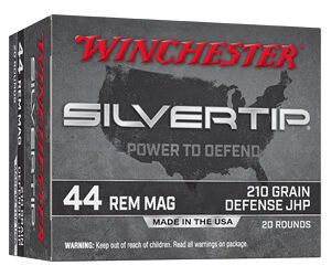 WIN SILVERTIP 44 REM MAG 210 GR JHP
